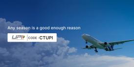 Flat 6% off on International Flights with UPI Payment!